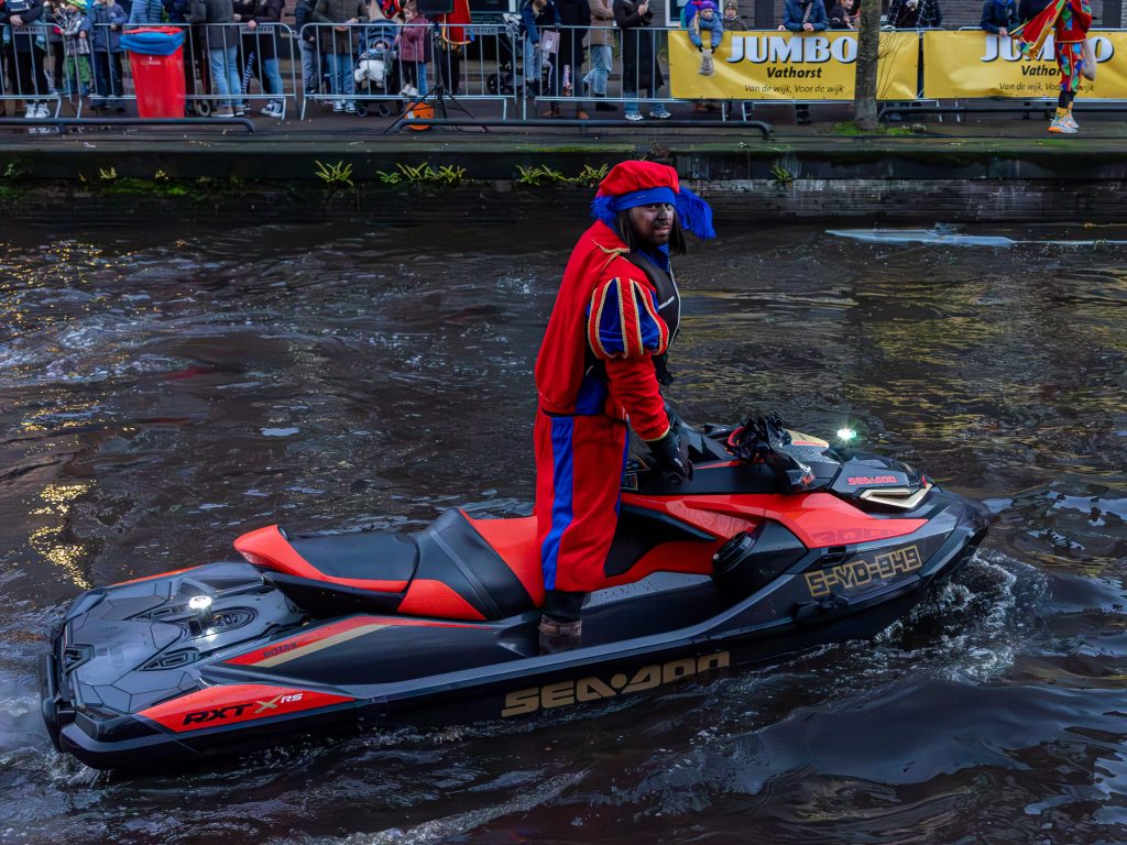 piet op waterscooter